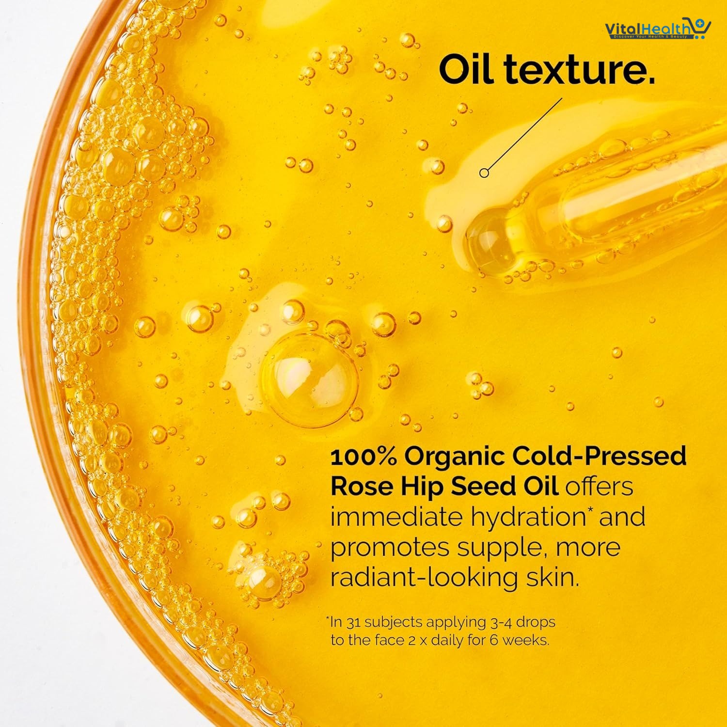 The Ordinary 100% Organic Cold-Pressed Rose Hip Seed Oil, Addresses Signs of Aging by Improving the Appearance of Uneven Skin Tone, Supporting Skin Elasticity, 1 Fl Oz thumbnail 5