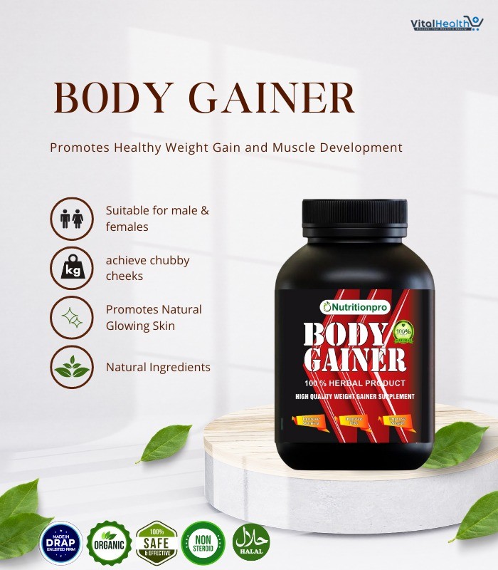 Pharma Science Body Gainer, Muscle Mass Weight Gainer Powder with Enzyme Blend _ 100g thumbnail 4