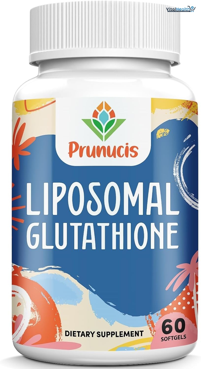 Prunucis Liposomal Glutathione, with Vitamin C, Milk Thistle &amp; Alpha-Lipoic Acid _ 60 Count thumbnail 3