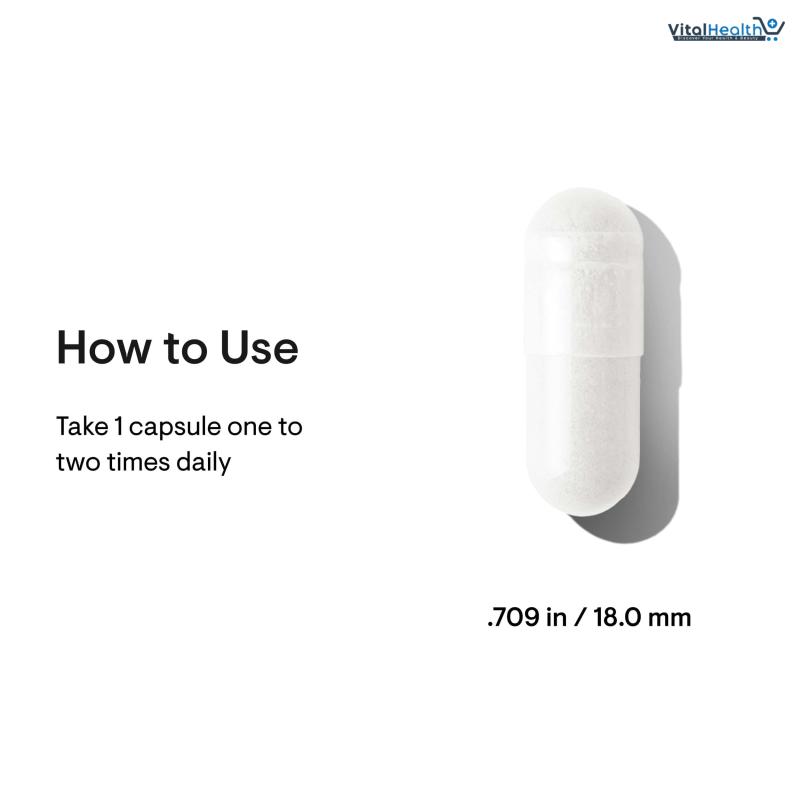 THORNE Zinc Bisglycinate 15 mg 60 Capsules thumbnail 6