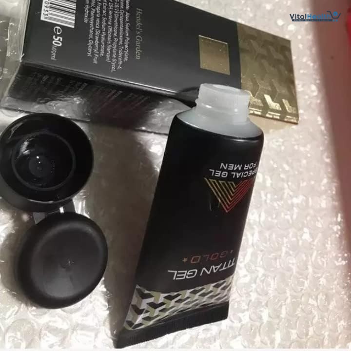 Titan Gel Gold for Men Original. Male Natural Massage Cream, 50ml thumbnail 4