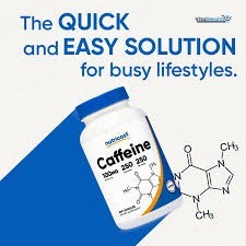 Nutricost Caffeine Pills 100mg Per Serving, 250 Capsules thumbnail 7