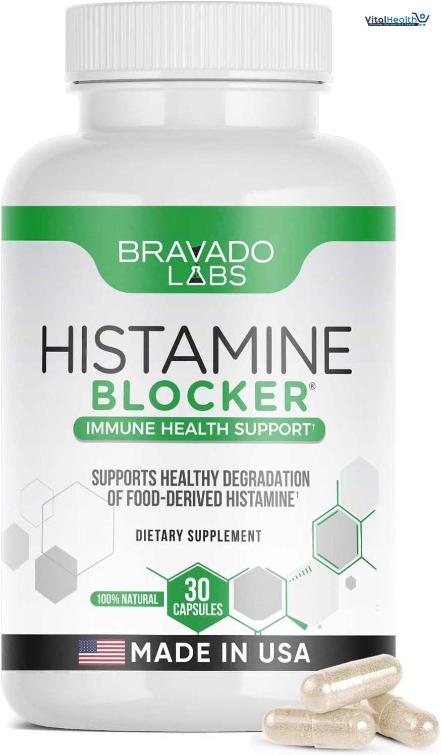 DAO Enzyme Supplements Histamine Blocker – Natural Digestive Aid with Vitamin C thumbnail 6