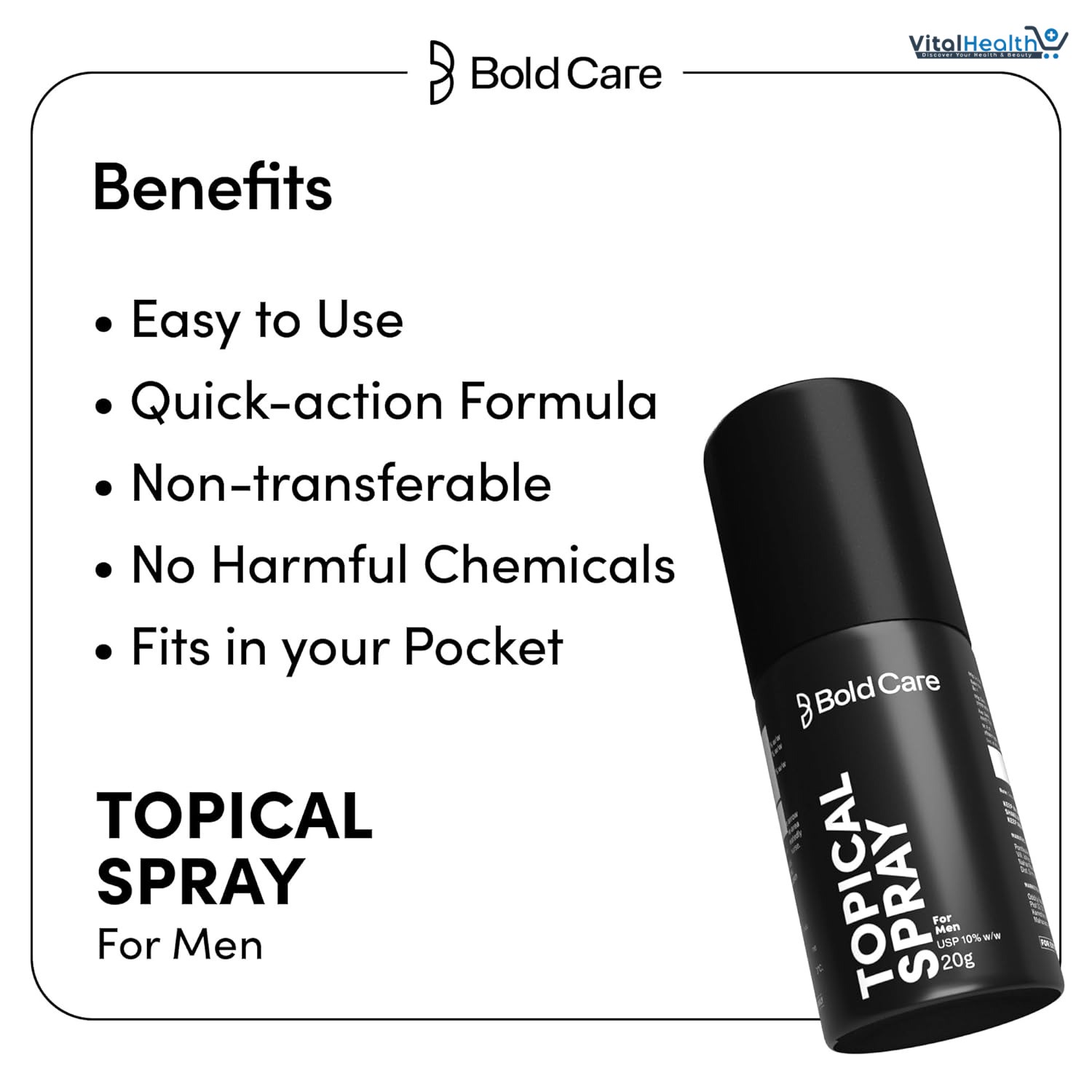 Bold Care Delay Spray For Men 20g thumbnail 4