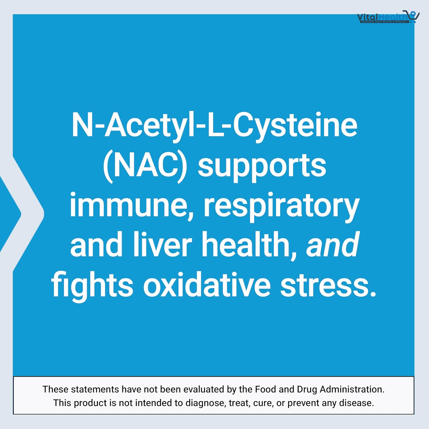 Life Extension N-Acetyl-L-Cysteine (NAC), Immune, Respiratory, Liver Health, NAC 600 mg, Potent antioxidant Support, Free-radicals, Easy to Absorb, 60 Capsules thumbnail 7