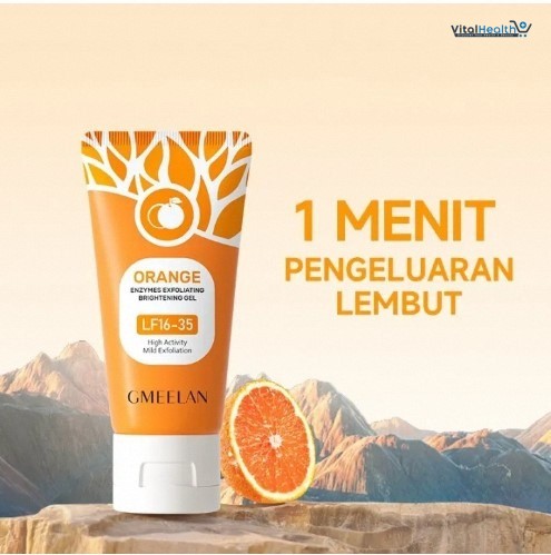 Orange Enzymes Exfoliating Brightening Gel (LF16-35) – High Activity Mild Exfoliation Skincare Gel - 50g thumbnail 4