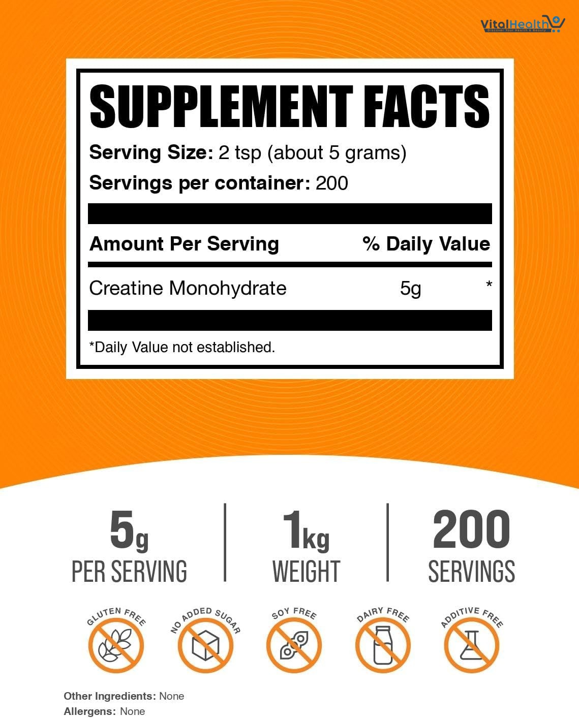 BulkSupplements.com Creatine Monohydrate Powder - Micronized Creatine Powder, Unflavored - Pure &amp; Gluten Free, 5g per Serving, 500g thumbnail 3