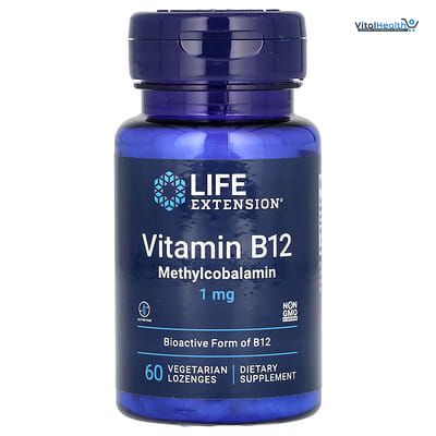 Life Extension Vitamin B12 Methylcobalamin 500mcg - Vitamin B12 Supplement for General Energy and Brain Health - 100 Count thumbnail 7