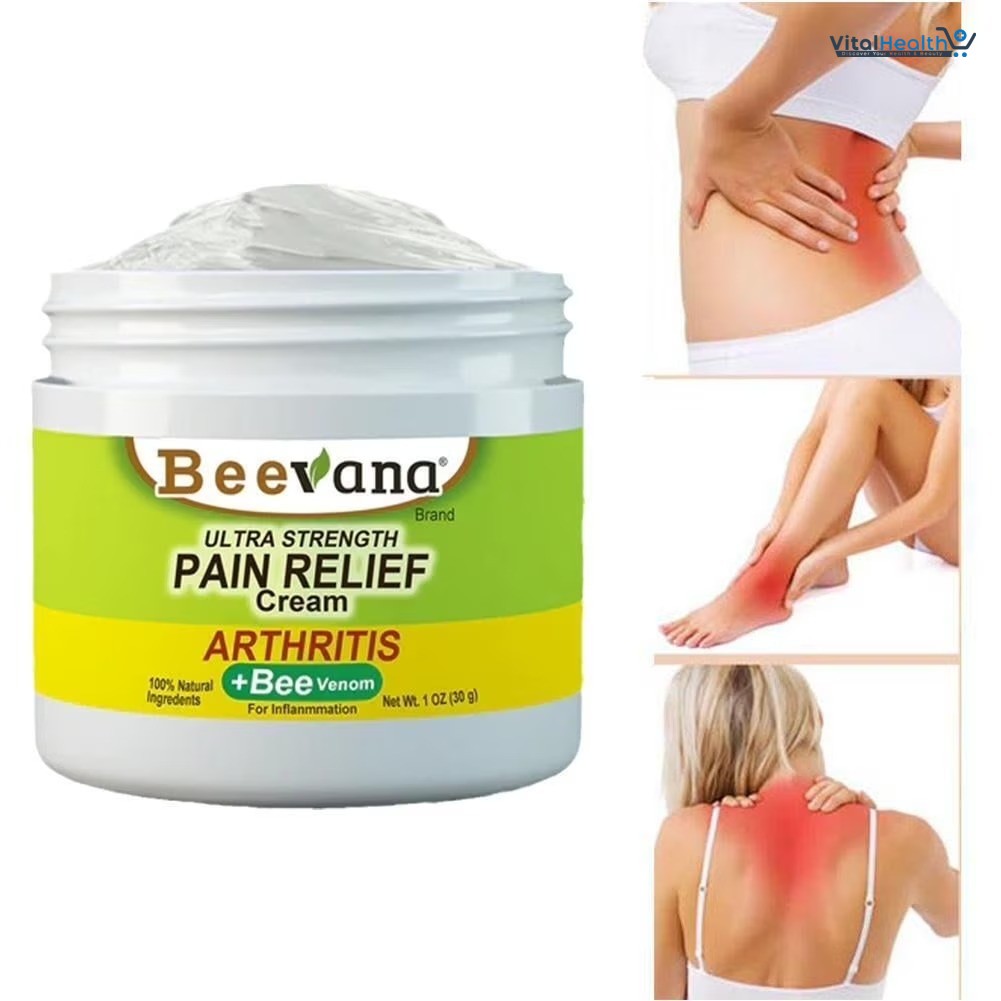 Beevana Ultra Strength Pain Relief Cream With Bee Venom For Arthritis And Inflammation 30g thumbnail 3