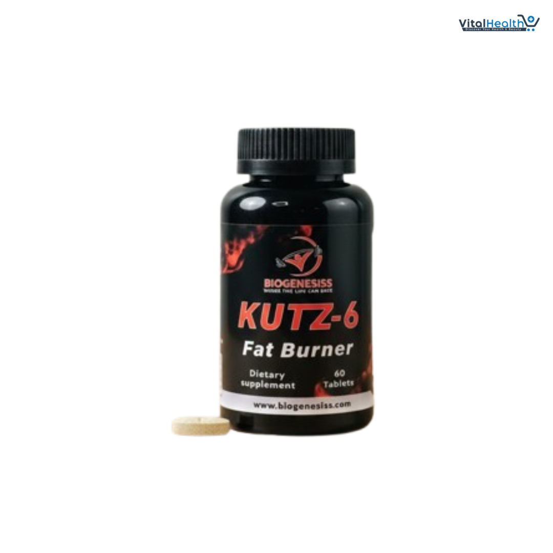 BIOGENESISS KUTZ-6 Extreme Thermogenic Fat Burner 60 Tablets thumbnail 3