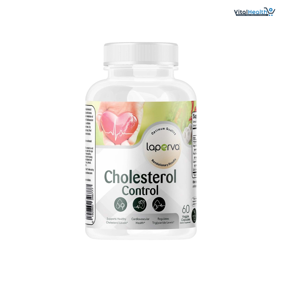 LAPERVA CHOLESTEROL CONTROL 60 CAPS thumbnail 2