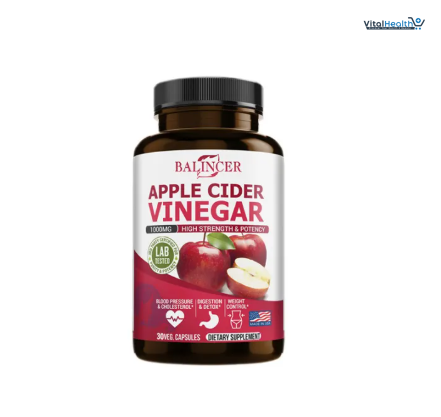 Balincer Organic Apple Cider Vinegar Capsules 120_ Support Healthy Metabolism, Promote Healthy Digestion, Weight Loss Supplement thumbnail 5