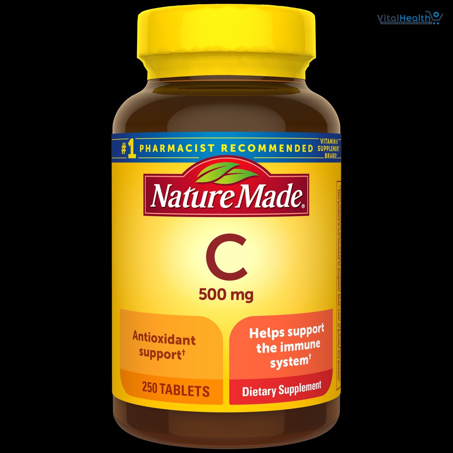 Nature Made Vitamin C 500 mg, Dietary Supplement for Immune Support, 100 Tablets, 100 Day Supply thumbnail 6