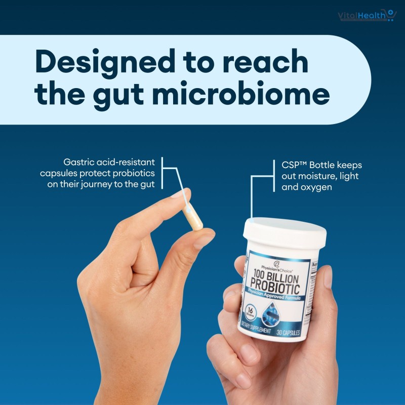Probiotic Gut Health Supplement Burn Fat Metabolism and Promotes Nutrient Digestion for Adult Men and Women thumbnail 2