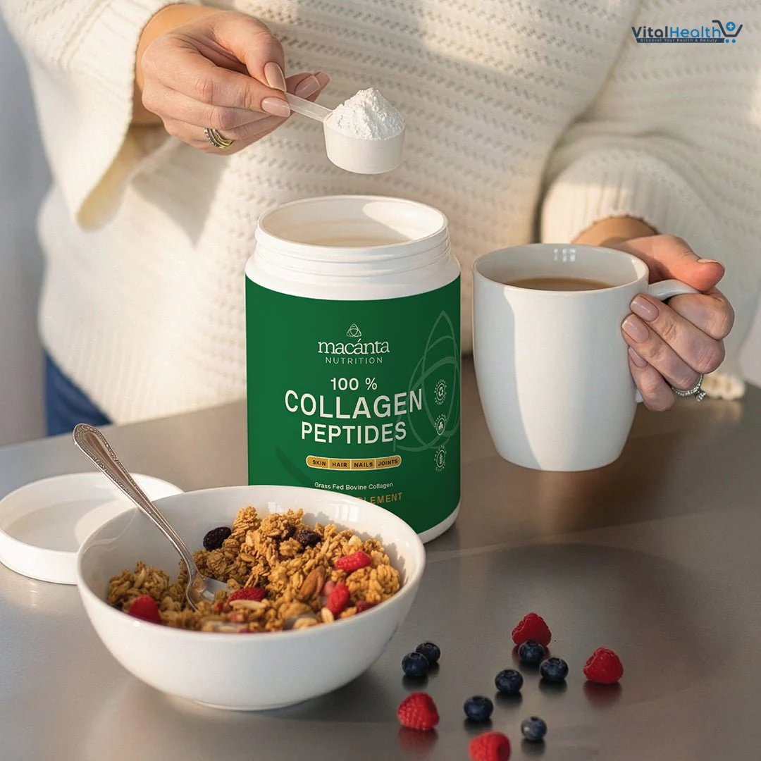 Macánta Nutrition 100% Collagen Peptides Grass Fed Bovine Collagen (Unflavoured) 300g thumbnail 3