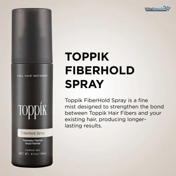Toppik Hair Fiber Holding Spray, Instant Fuller Looking Hair thumbnail 4