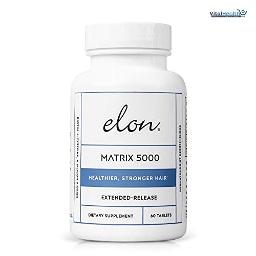 Elon Matrix 5000 Complete Multivitamin 5000Mcg Biotin Supplement