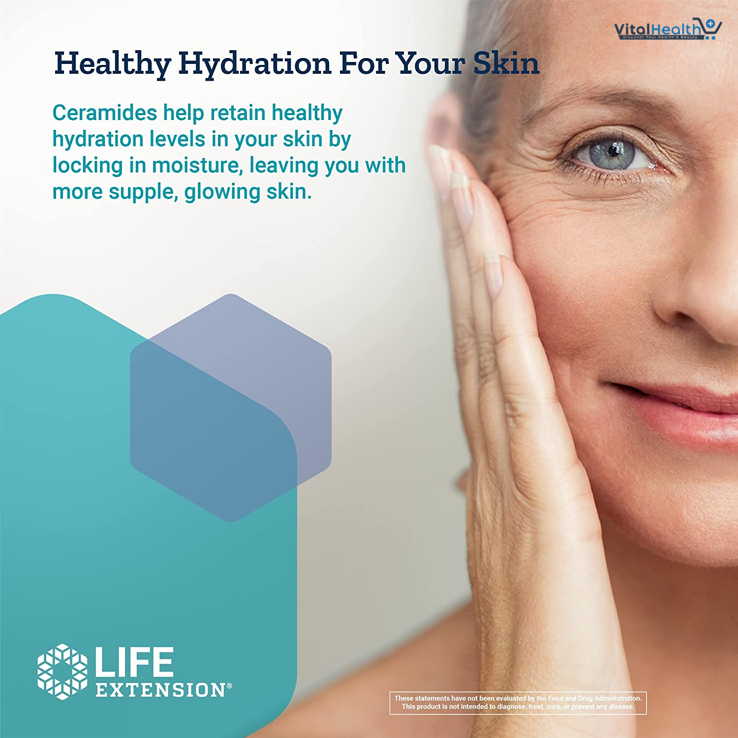 Life Extension Skin Restoring Ceramides, 30 Liquid Vegetarian Capsules