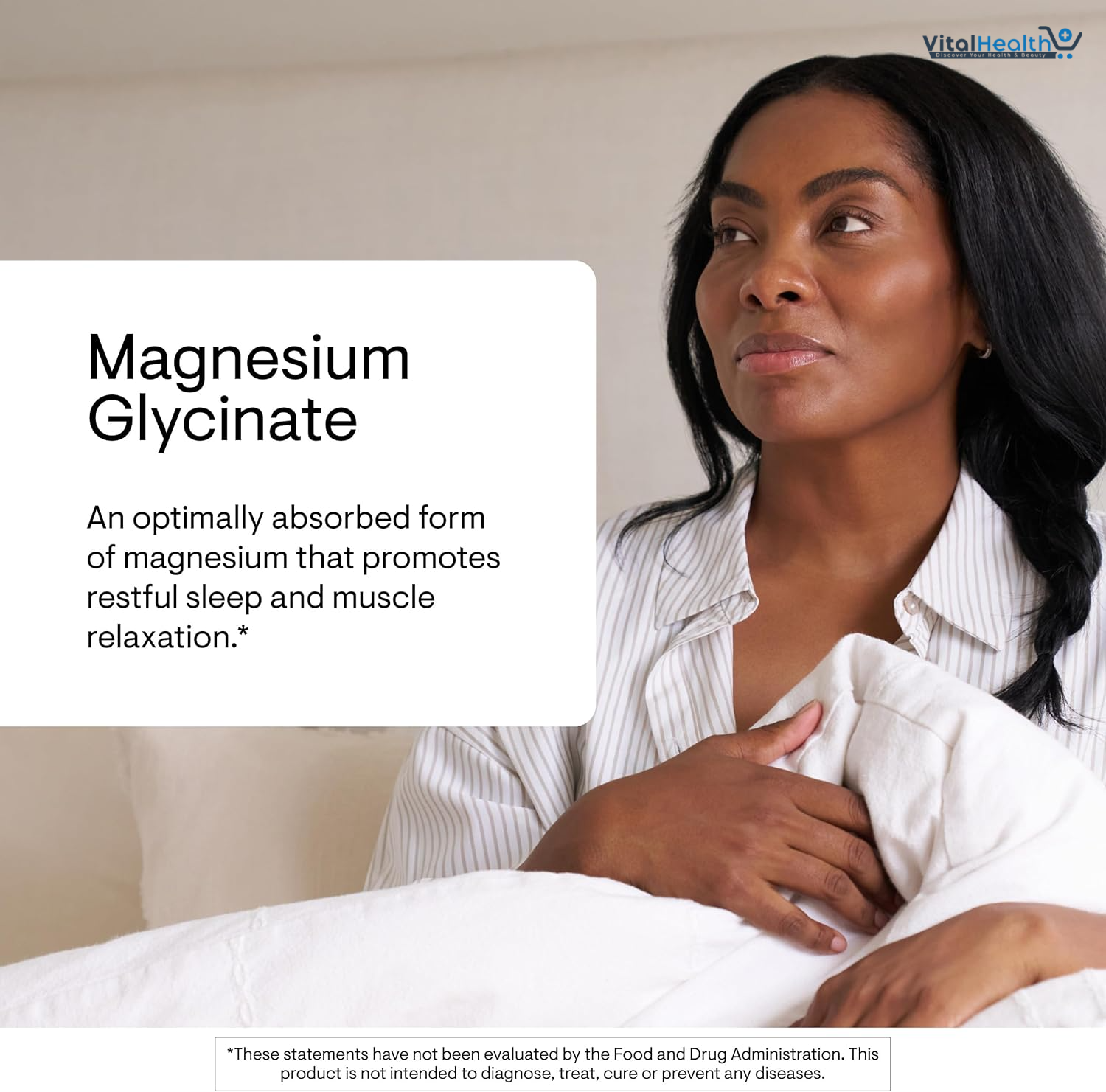 THORNE Magnesium Glycinate 120mg | Chelated Magnesium Capsules 90 Servings