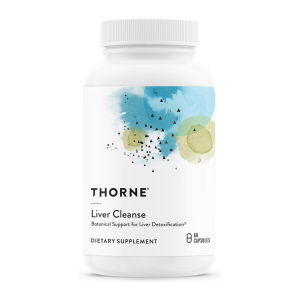 THORNE - Liver Cleanse - Milk Thistle &amp; Berberine Supplement with Burdock &amp; Chicory Extracts 60 Capsules