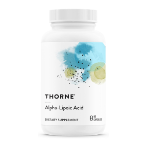 THORNE - Alpha-Lipoic Acid - Third-Party Certified - Gluten, Dairy &amp; Soy-Free - 60 Capsules