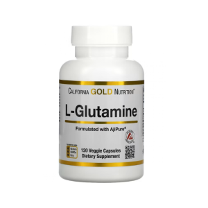 California Gold Nutrition, L-Glutamine, AjiPure, 1000 mg, 60 Veggie Caps