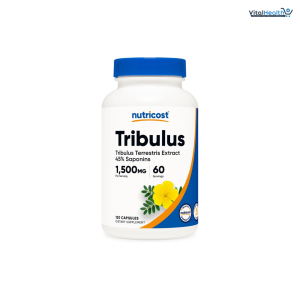 Nutricost Tribulus Terrestris Extract 1500mg, 240 Capsules - 45% Saponins, 120 Servings, Non-GMO, Gluten Free