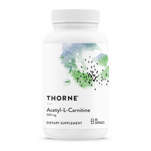THORNE Acetyl-L-Carnitine, 500 mg per Capsule, 60 Capsules