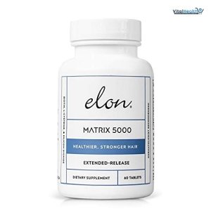 Elon Matrix 5000 Complete Multivitamin 5000Mcg Biotin Supplement