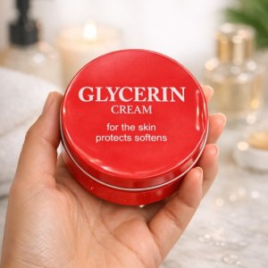 Glycerin Skin Cream Moisturizer | Deep Hydration &amp; Soft Smooth Skin Care | Daily Use Nourishing Cream for Dry &amp; Rough Skin 250 ml