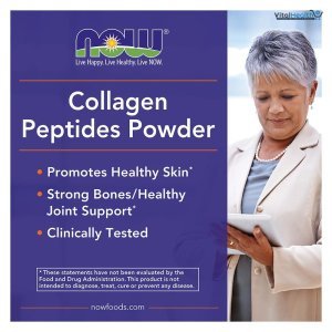 Now Collagen Peptides Powder, 227 Gm, Support Joint and Bone Health, Promotes Healthy Skin