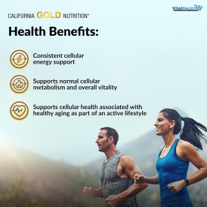 California Gold Nutrition, NMN, 175 mg, 180 Veggie Capsules