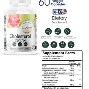LAPERVA CHOLESTEROL CONTROL 60 CAPS