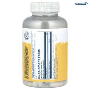 SOLARAY Magnesium Citrate 400mg - Magnesium Supplement - Bone Health, Muscle, Relaxation and Heart Health Support - Vegan, Gluten Free - 30 Servings, 90 VegCaps