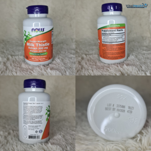 NOW Foods Supplements, Silymarin Milk Thistle Extract 300 mg with Artichoke and Dandelion, Double Strength, Supports Liver Function, 200 Veg Capsules