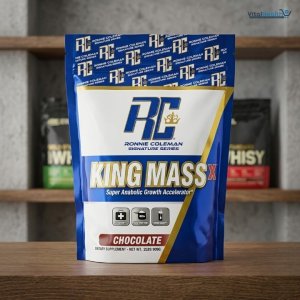 Ronnie Coleman King Mass Chocolate Protein Weight Gainer Powder for Muscle Mass &amp; Strength