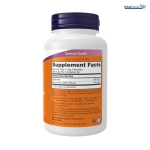 NOW Foods Supplements, Quercetin with Bromelain, Balanced Immune System, 120 Veg Capsules