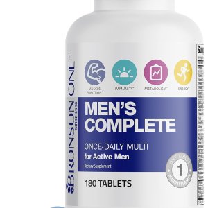 Bronson ONE Daily Mens 50+ Complete Multivitamin Multimineral
