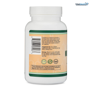 Double Wood Creatine Monohydrate Capsules 120 Count