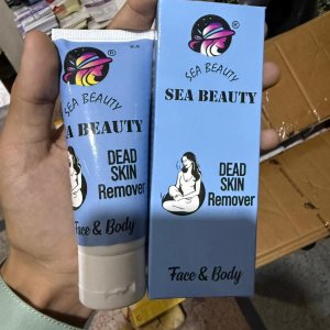 Sea Beauty Dead Skin Remover for Face &amp; Body | Instant Exfoliating Peeling Gel | Deep Cleansing &amp; Brightening Formula