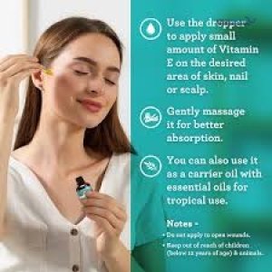 GuruNanda Vitamin E Oil For Scars Hair Nails and Face