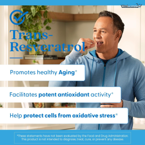 Doctors Best Trans-Resveratrol 100, Resveratrol with Red Wine Polyphenol (ResVinol), Non-GMO, Gluten Free, Soy Free, Vegan 60 Veggie Caps