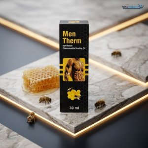 Men Therm Bee Venom Gynecomastia Heating Oil - 30 ml