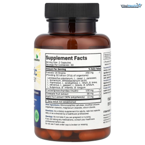Futurebiotics Probiotic Plus Prebiotic, 60 Vegetarian Capsules