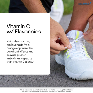 THORNE - Vitamin C 500 mg - Blend of Vitamin C and Citrus Bioflavonoids from Oranges - Supports Immune System, Cellular Energy Production &amp; Collagen Production* - Third-Party Certified - 90 Servings