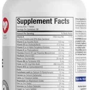 Bronson Men’s Complete 50+ Multivitamin 30 Tablets
