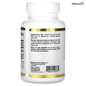 California Gold Nutrition Vitamin D3 + K2 as MK-7, 180 Veggie Capsules