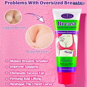 AICHUN BEAUTY Breast Reduction Cream Shrink Bust Quickly Slimming Shaping Breast Fat Burning 100ml 3.30 Fl. Oz