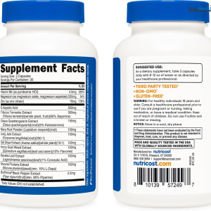 Nutricost Testosterone Complex 1800mg 90 Capsules