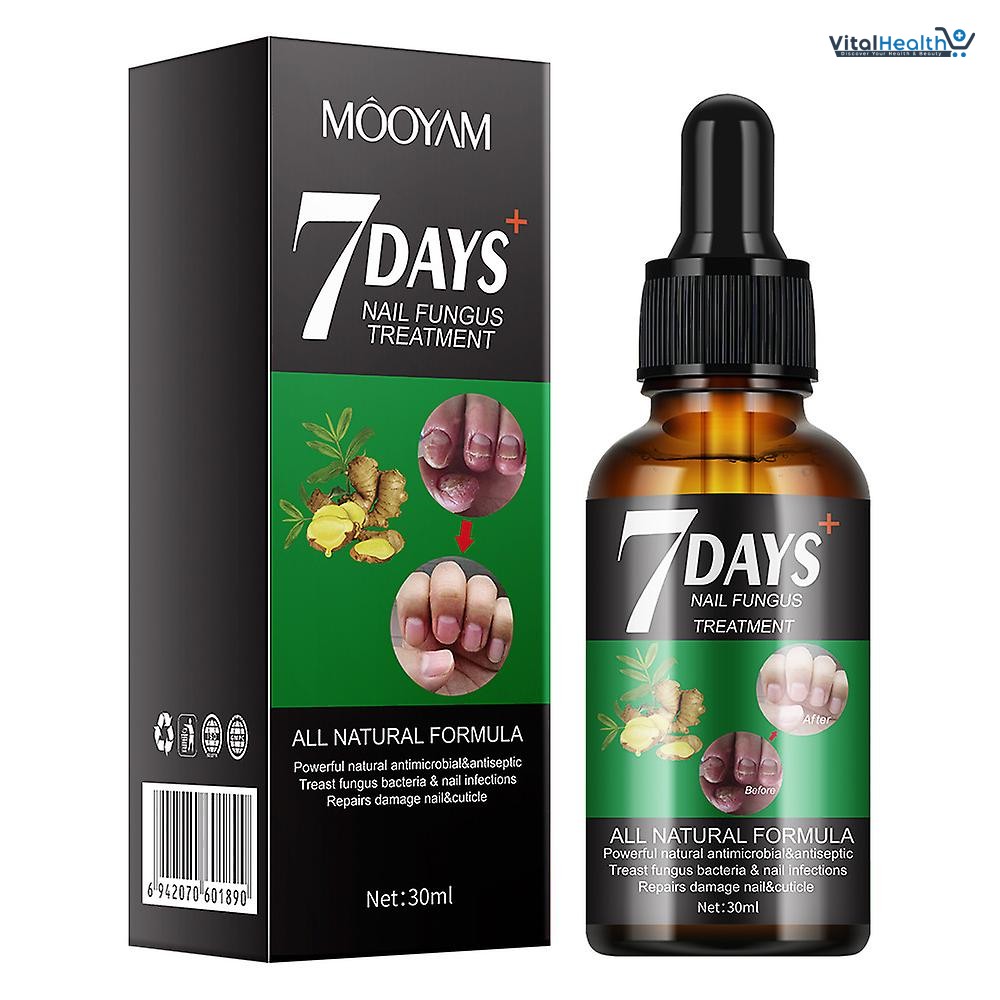 7 DAY Nail Fungus Treatment Nail Growth and Strengthening Serum All Natural Formula